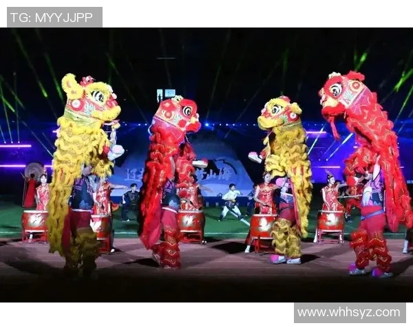 足球明星与舞狮文化的完美结合高清图片展现精彩瞬间